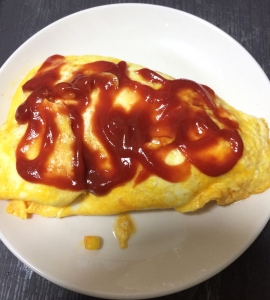 オムライス完成