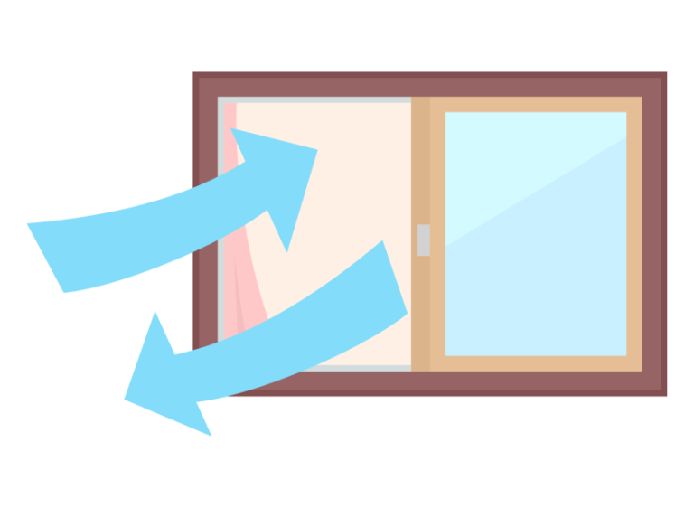 窓のイラスト